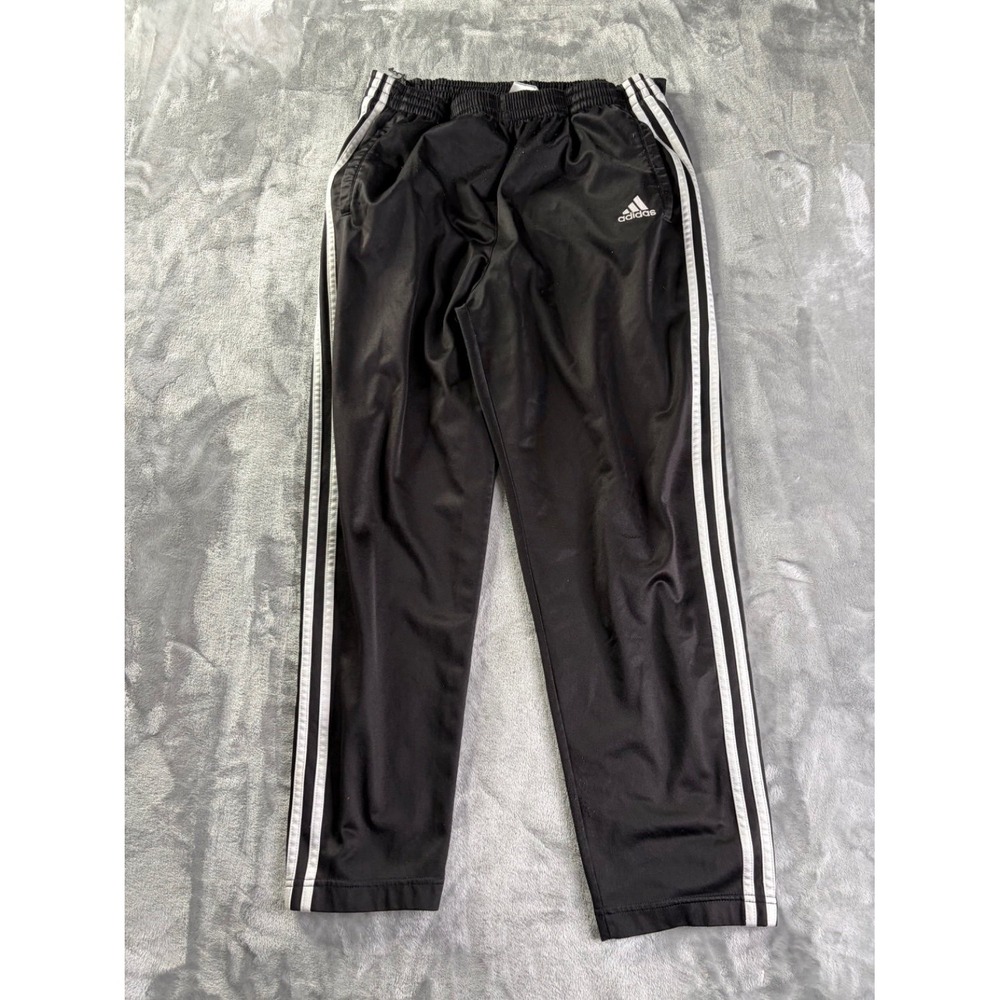 Vintage adidas Adibreak Snap Away Track Pants Men's Medium Black Three Stripe
